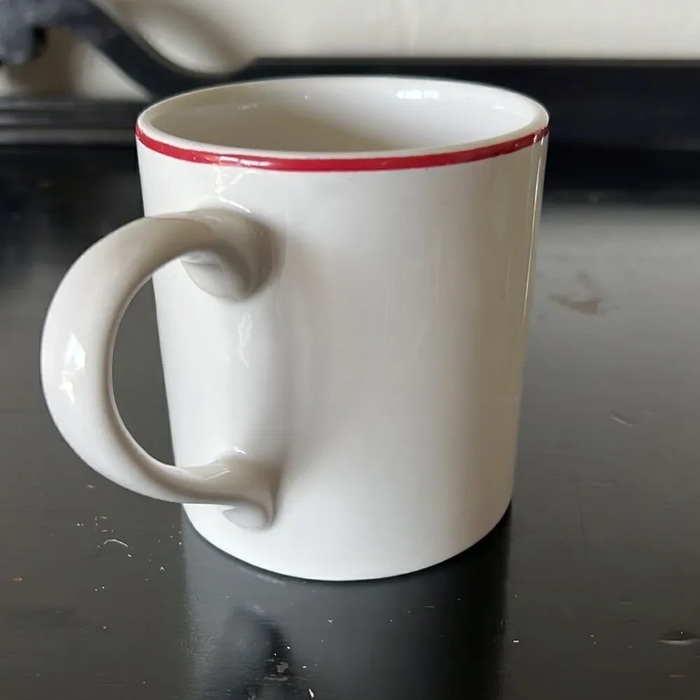 Williams Sonoma Winter Dog Dalmatian Replacement Coffee Mug Tea Cup 8 oz